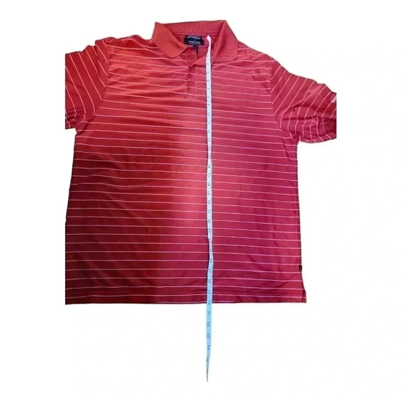 Weir Golf Red Stripped Polo - Picture 6 of 6